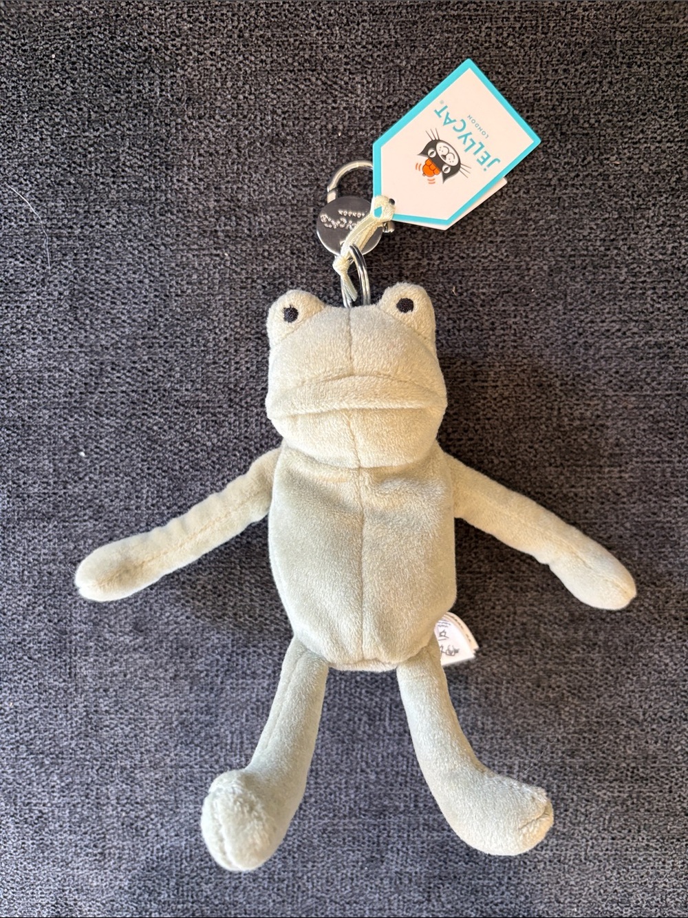 Jellycat Fergus Frog Bag Charm